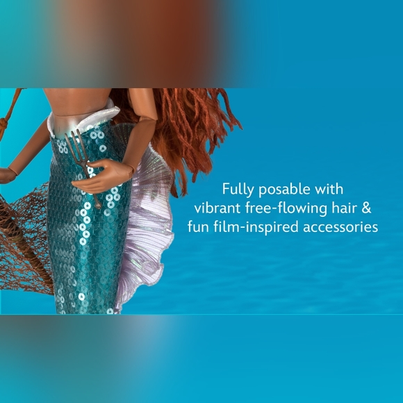 Ariel Limited Edition Doll – The Little Mermaid – Live Action Film – 17'' - Picture 13 of 17